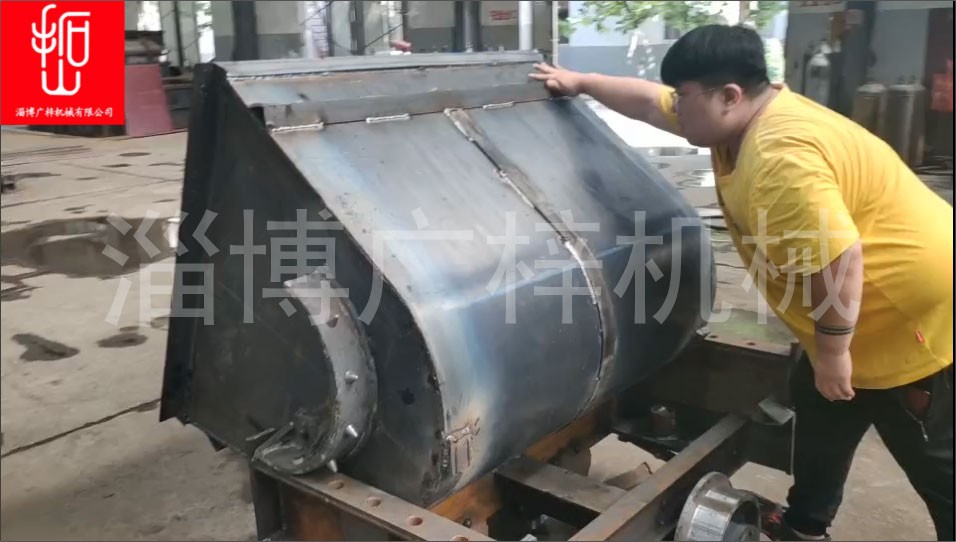 腳踏式礦車現場驗貨